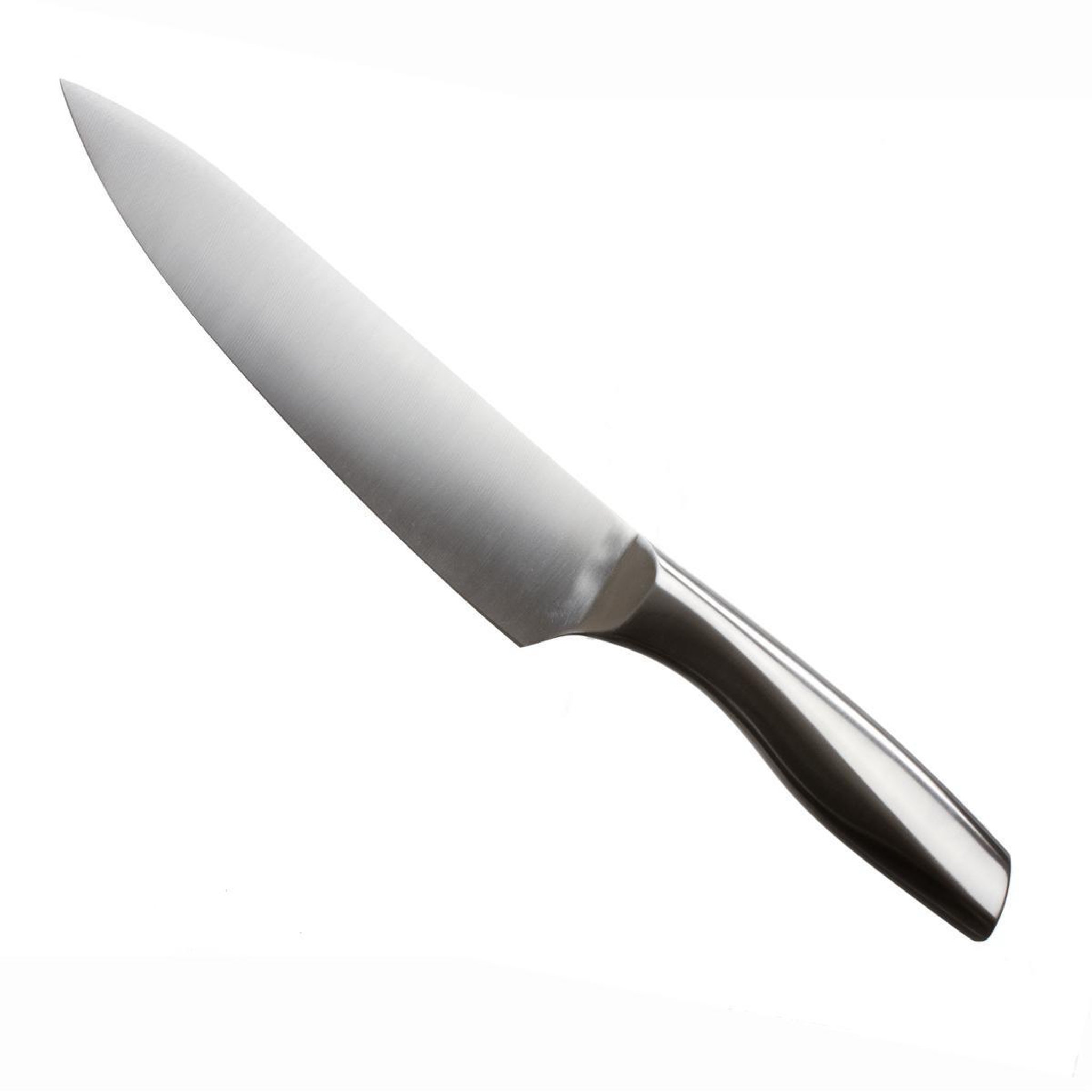 Voir la diapositive 2 : FIVE Couteau Chef  Inox Forgé  34cm Gris