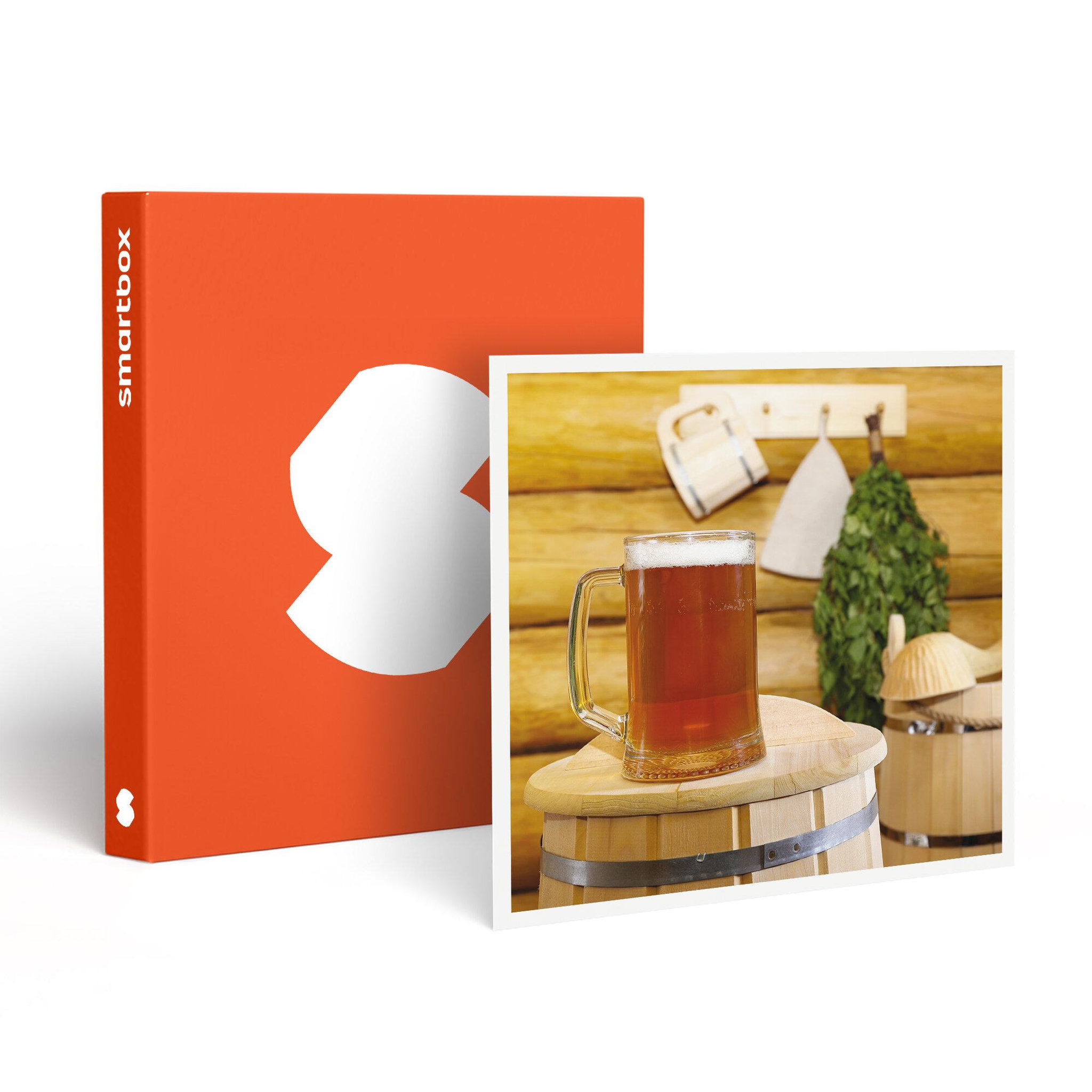 Smartbox Bain de bière ou de vin avec dégustation et charcuteries à bordeaux - coffret cadeau bien-être