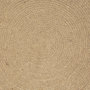 Voir la diapositive 3 : ATMOSPHERA Tapis rond jute Lili pompons D78