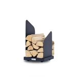 Le marquier Range-bûches avec roues - Fjorden - bleu céleste - Origine France