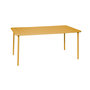 Voir la diapositive 1 : SWEEEK Table de jardin métal 6-8 places, Amelia 160x90xH72.5cm