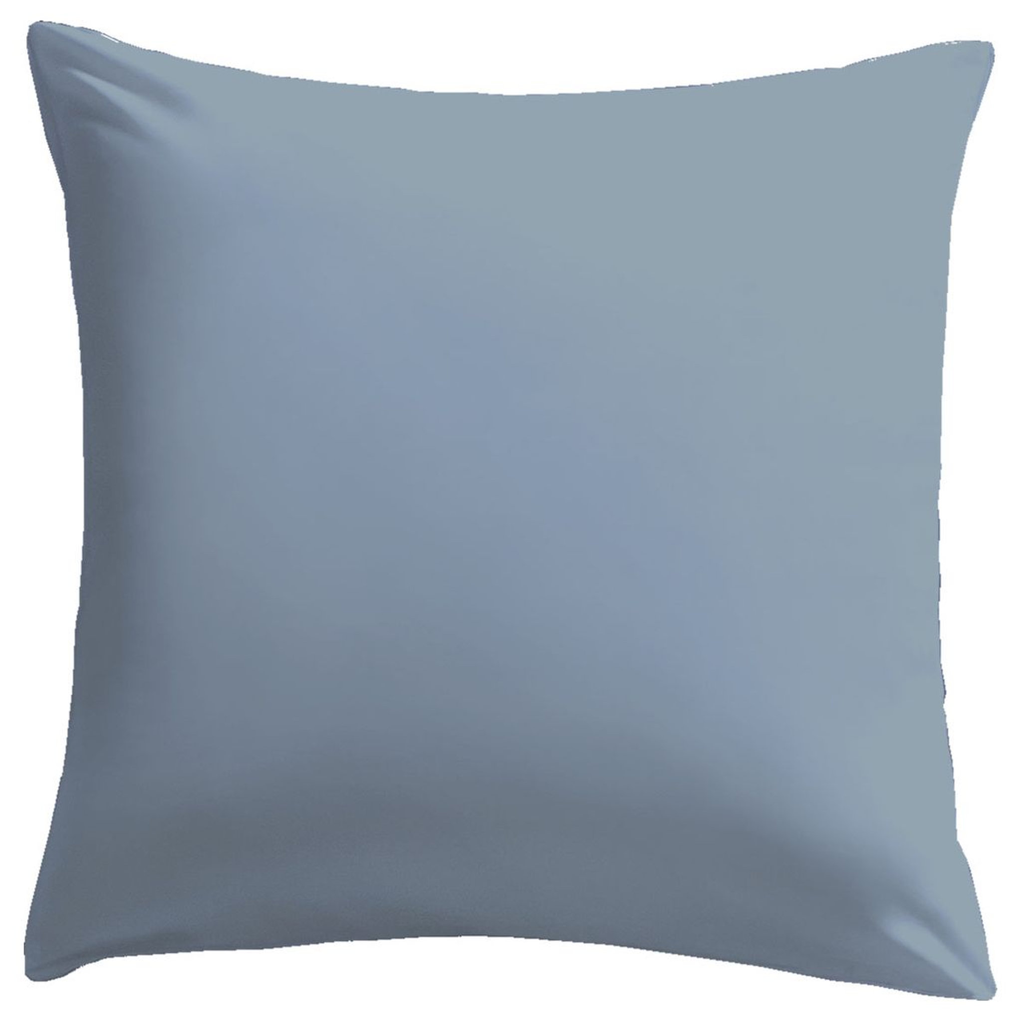 Taie d'oreiller unie en microfibre 