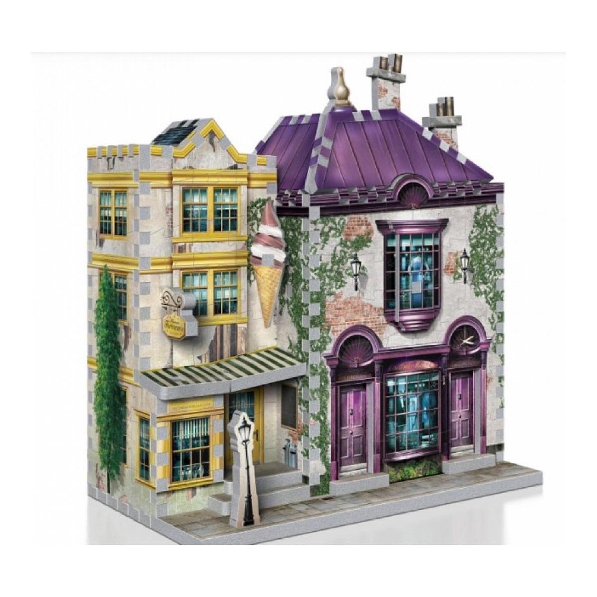 Voir la diapositive 2 : Wrebbit Puzzle 3D HP Madame Guipure et Glaces 290 pieces