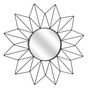 Voir la diapositive 1 : Paris Prix Miroir Mural Design  Soleil  50cm Noir