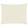 Voir la diapositive 2 : VIDAXL Voile de parasol tissu oxford rectangulaire 2,5x3,5 m creme