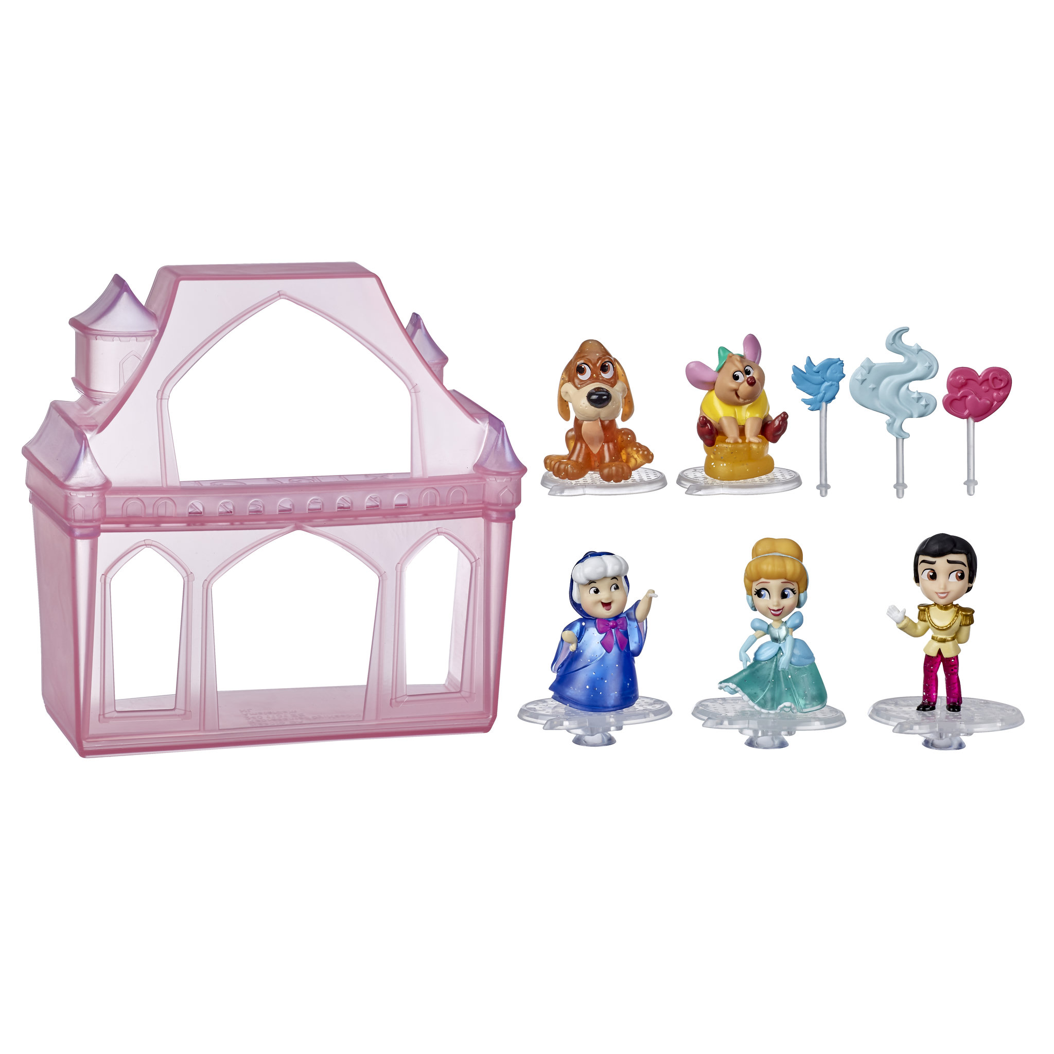 Voir la diapositive 3 : HASBRO Disney Princess Comics Surprise Cendrillon avec 5 poupées