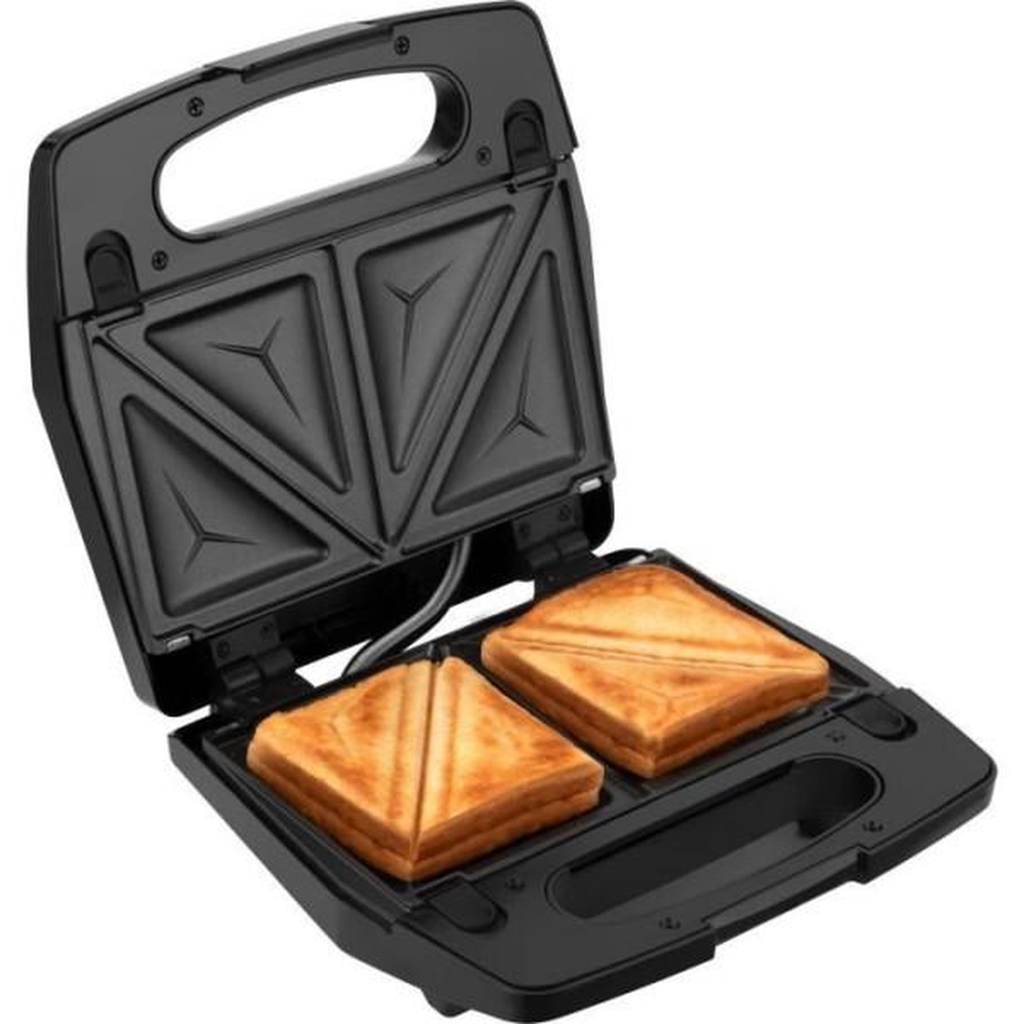Voir la diapositive 4 : MARKET24 Appareil - Machine a Croque Monsieur Appareil a  3 en 1 - SENCOR - SSM 9410SS - 700 W - 3 plaques - Boîtier CoolTouch - Argent