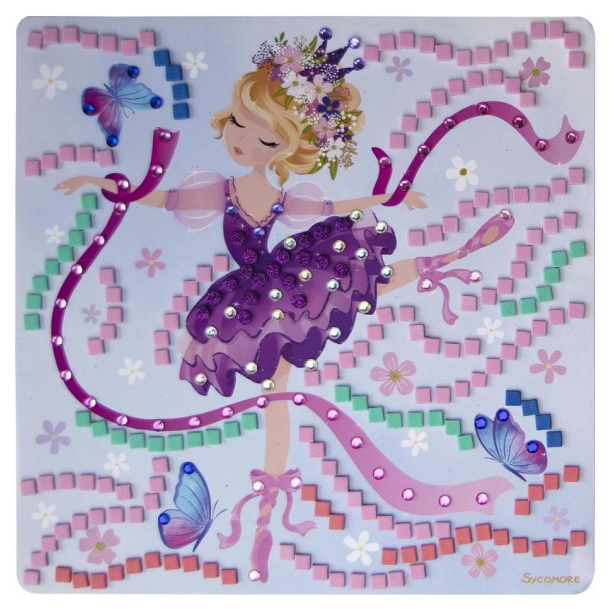 Au Sycomore Stick'n fun princesses ballerine  mosaiques