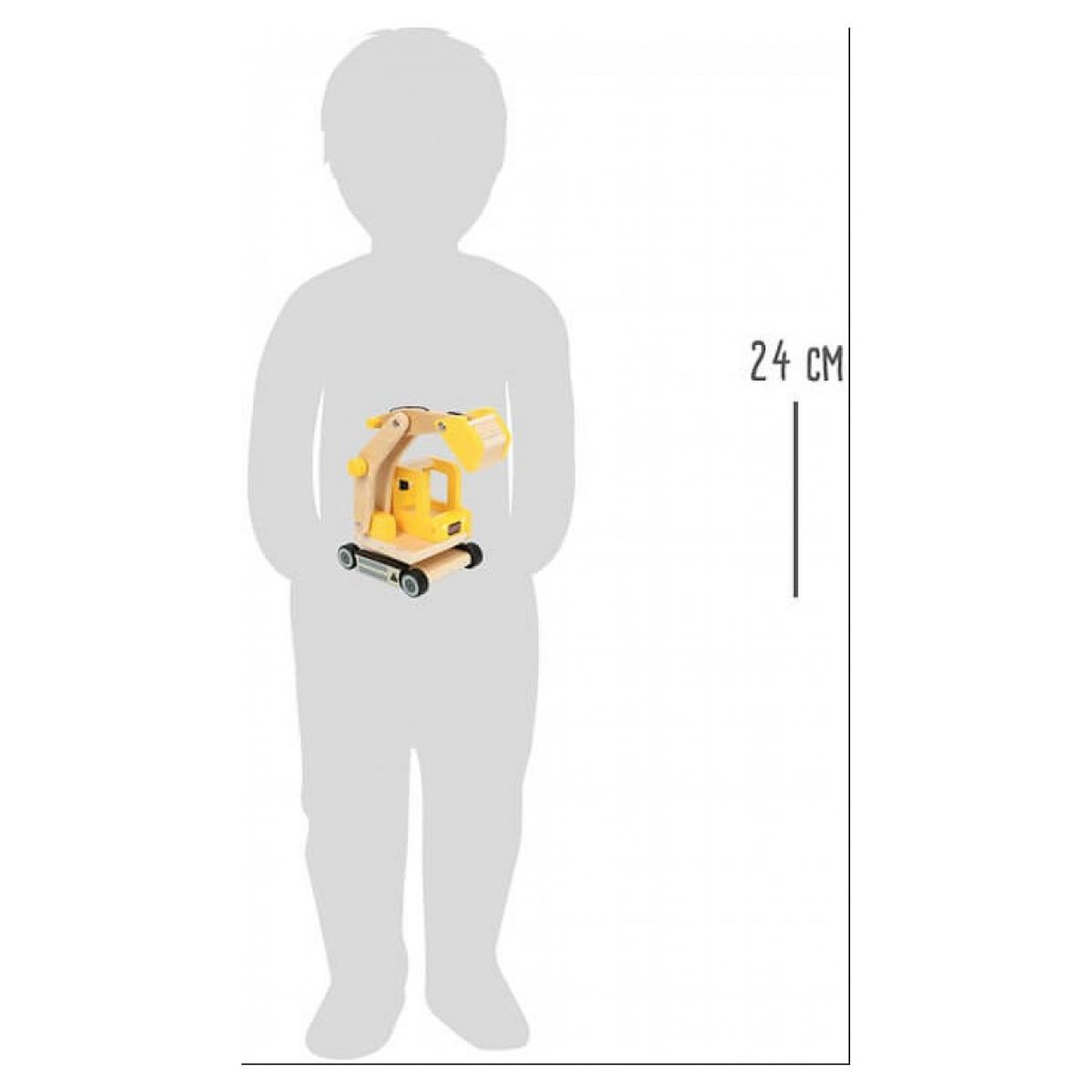 SMALLFOOT Pelle excavatrice en bois