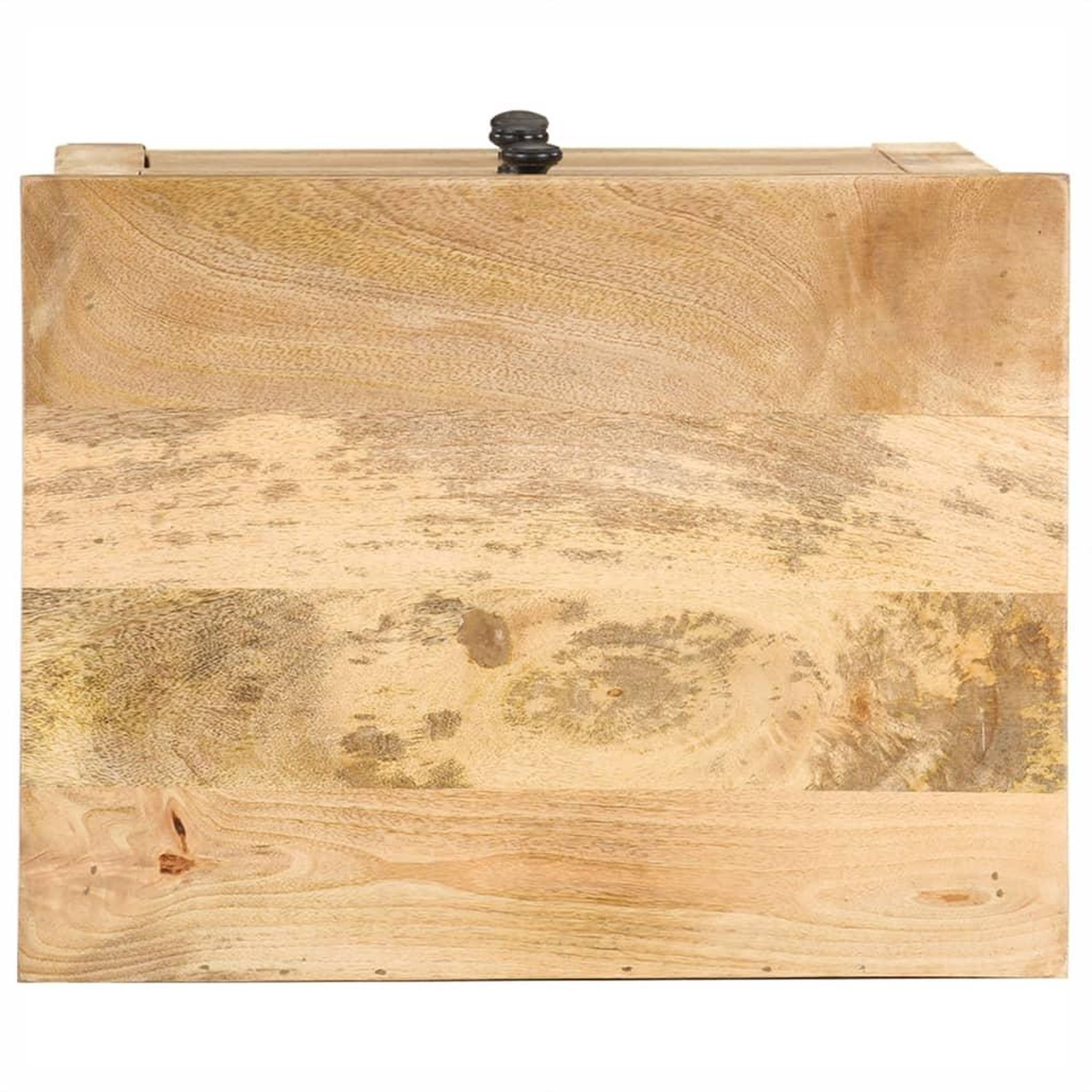 Voir la diapositive 5 : VIDAXL Table de chevet 45x35x60 cm Bois de manguier massif