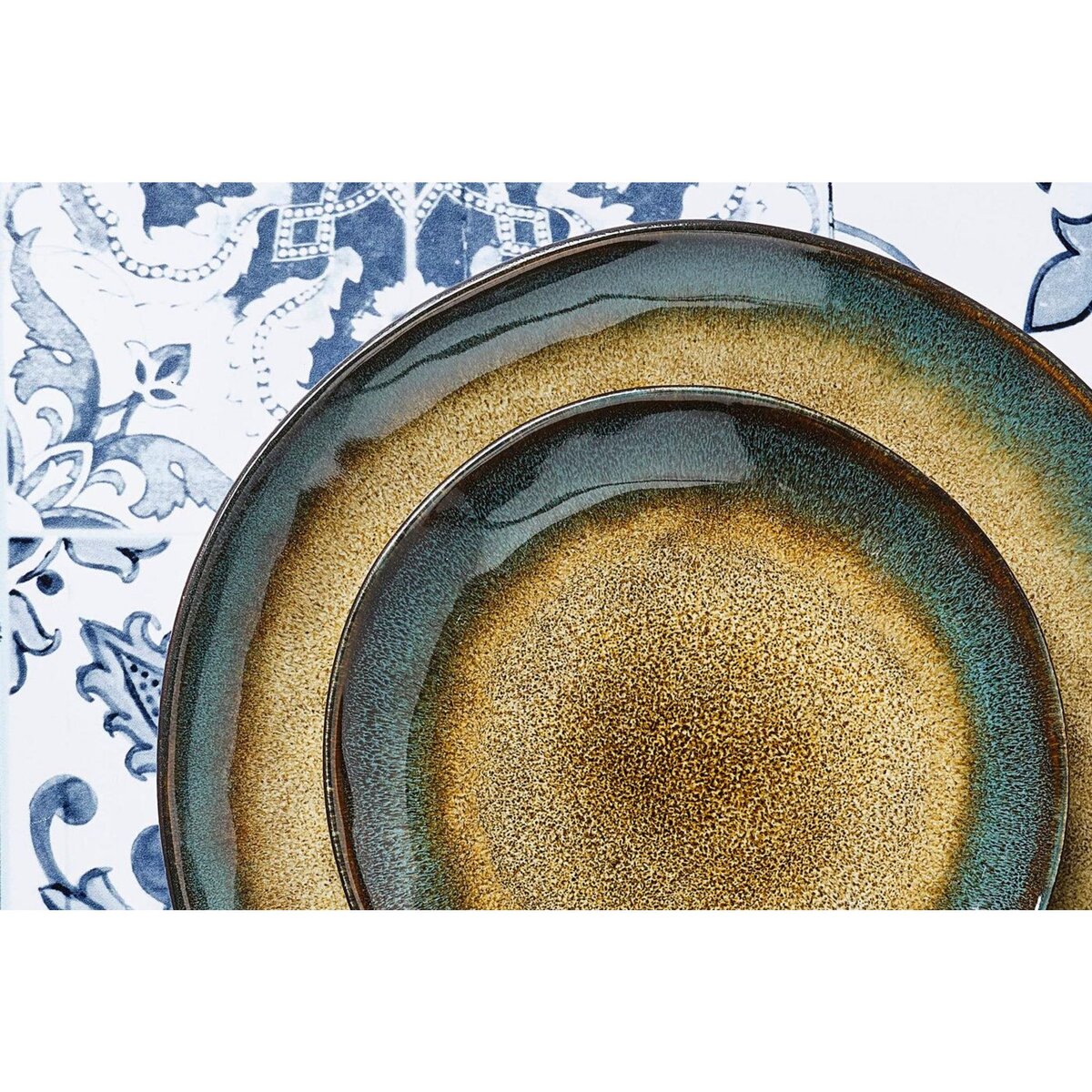 BJORN Assiette ISLAND Ø20,5cm - 6 pièces - Terre et mer