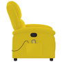 Voir la diapositive 5 : VIDAXL Fauteuil de massage inclinable jaune velours