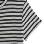 Voir la diapositive 2 : INEXTENSO T-shirt manches courtes à rayures collection ado fille