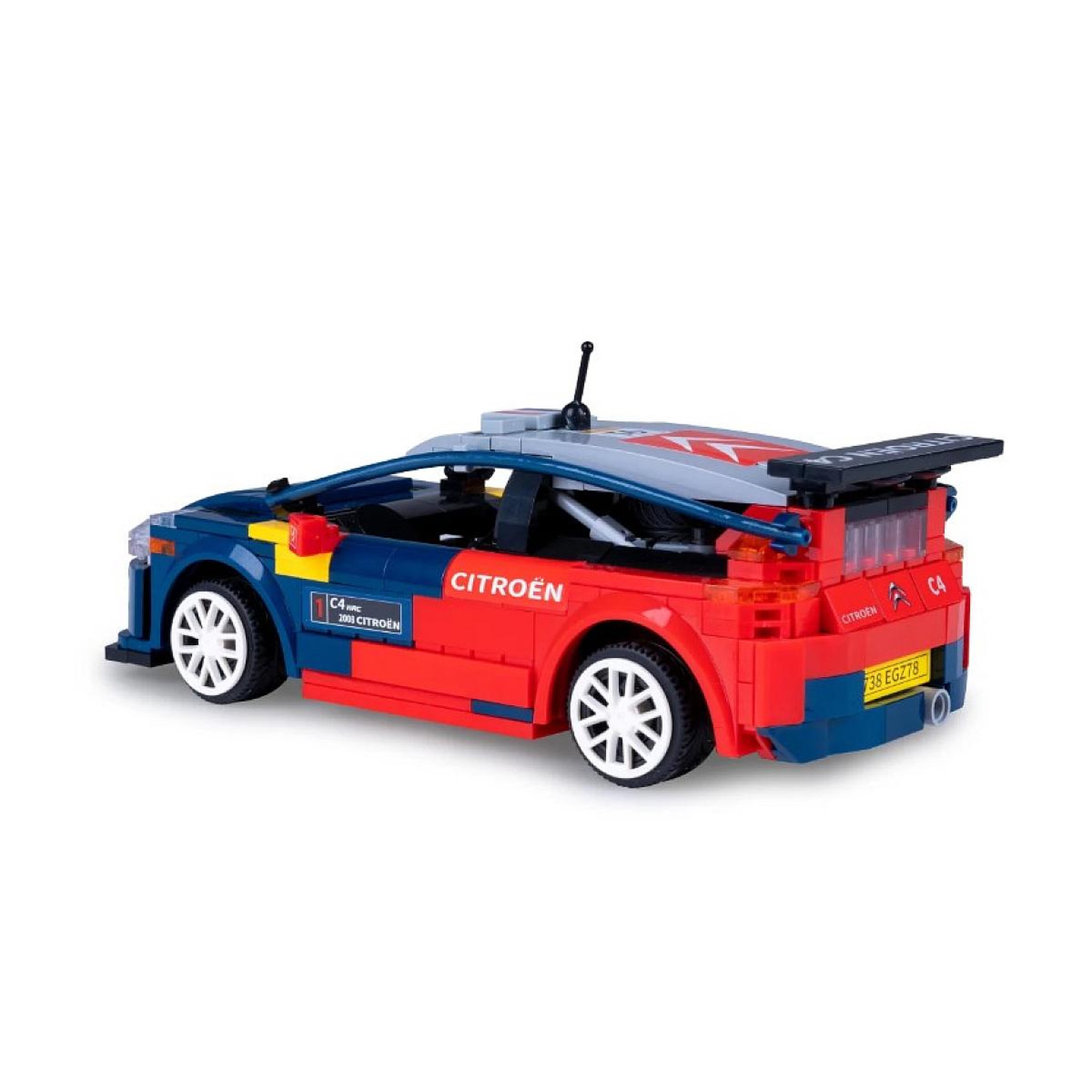 Voir la diapositive 2 : Jamara CaDA Citroën C4 WRC 2008 1:20 2,4GHz Bricks
