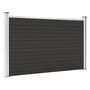 Voir la diapositive 3 : VIDAXL Panneau de cloture WPC 180x105 cm Noir