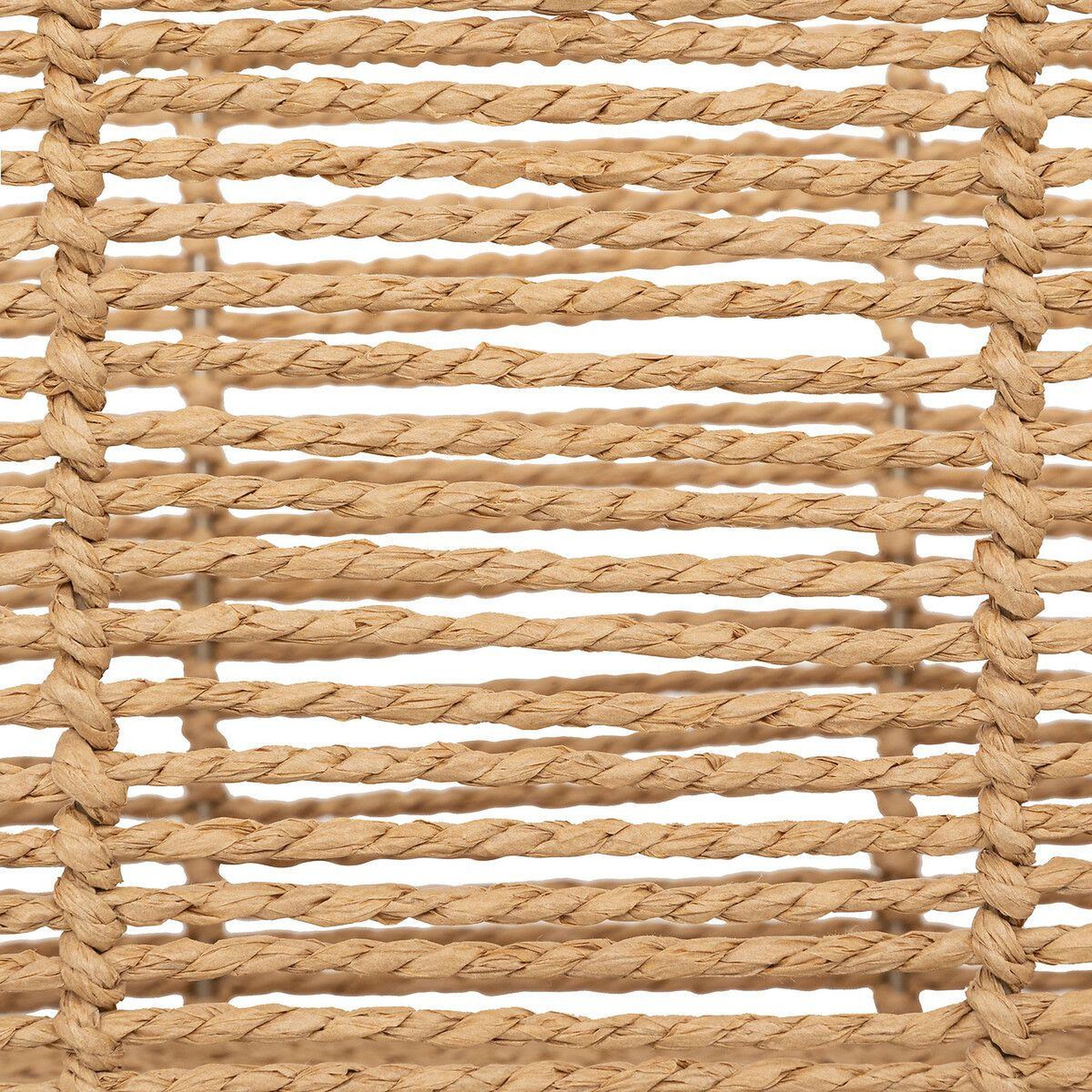 Voir la diapositive 2 : ATMOSPHERA Lot de 2 Paniers de rangement  Eugène  35cm Naturel