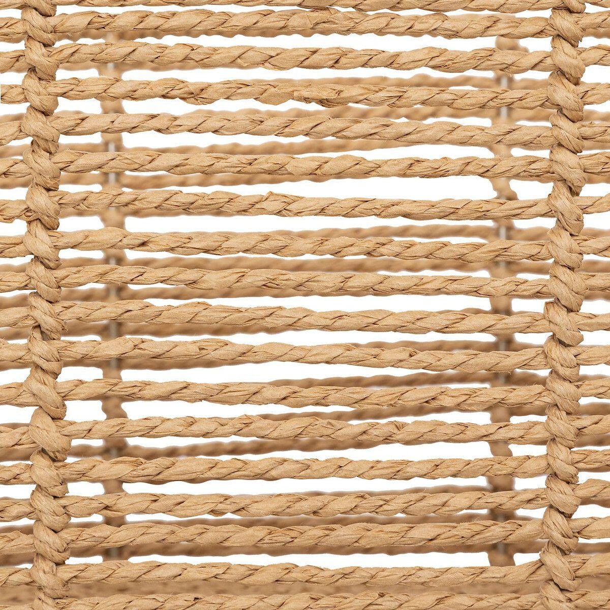 ATMOSPHERA Lot de 2 Paniers de rangement  Eugène  35cm Naturel