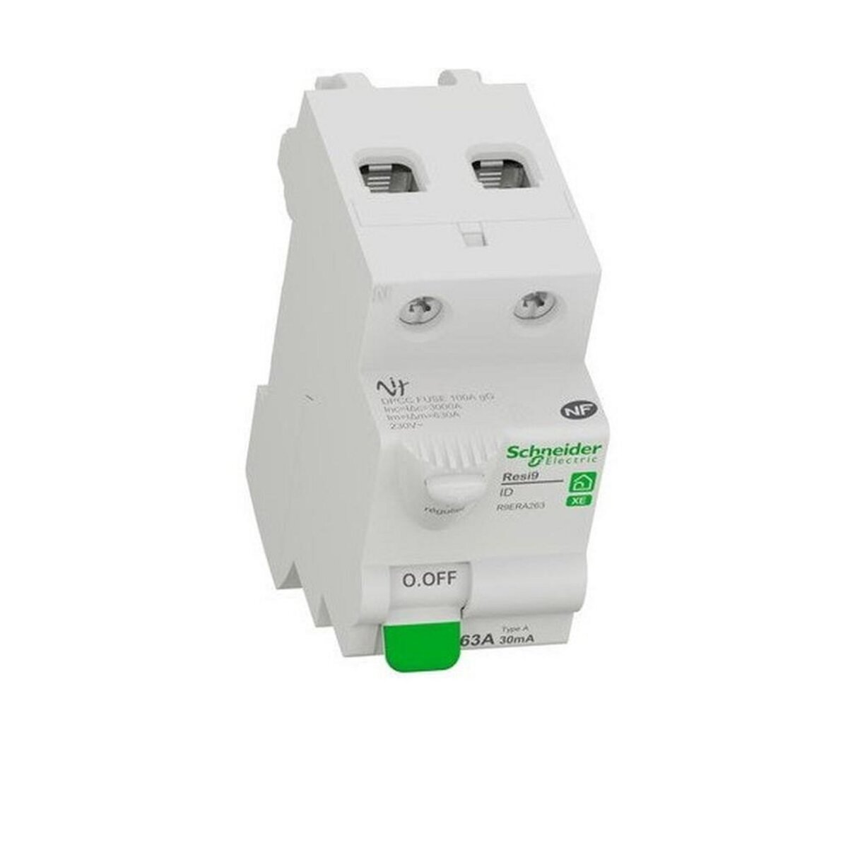 Schneider Electric Interrupteur différentiel SCHNEIDER ELECTRIC, 30 mA 63 A type A