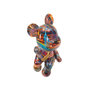 Voir la diapositive 3 : Paris Prix Ourson Cravate en Résine  Psyco  23cm Multicolore