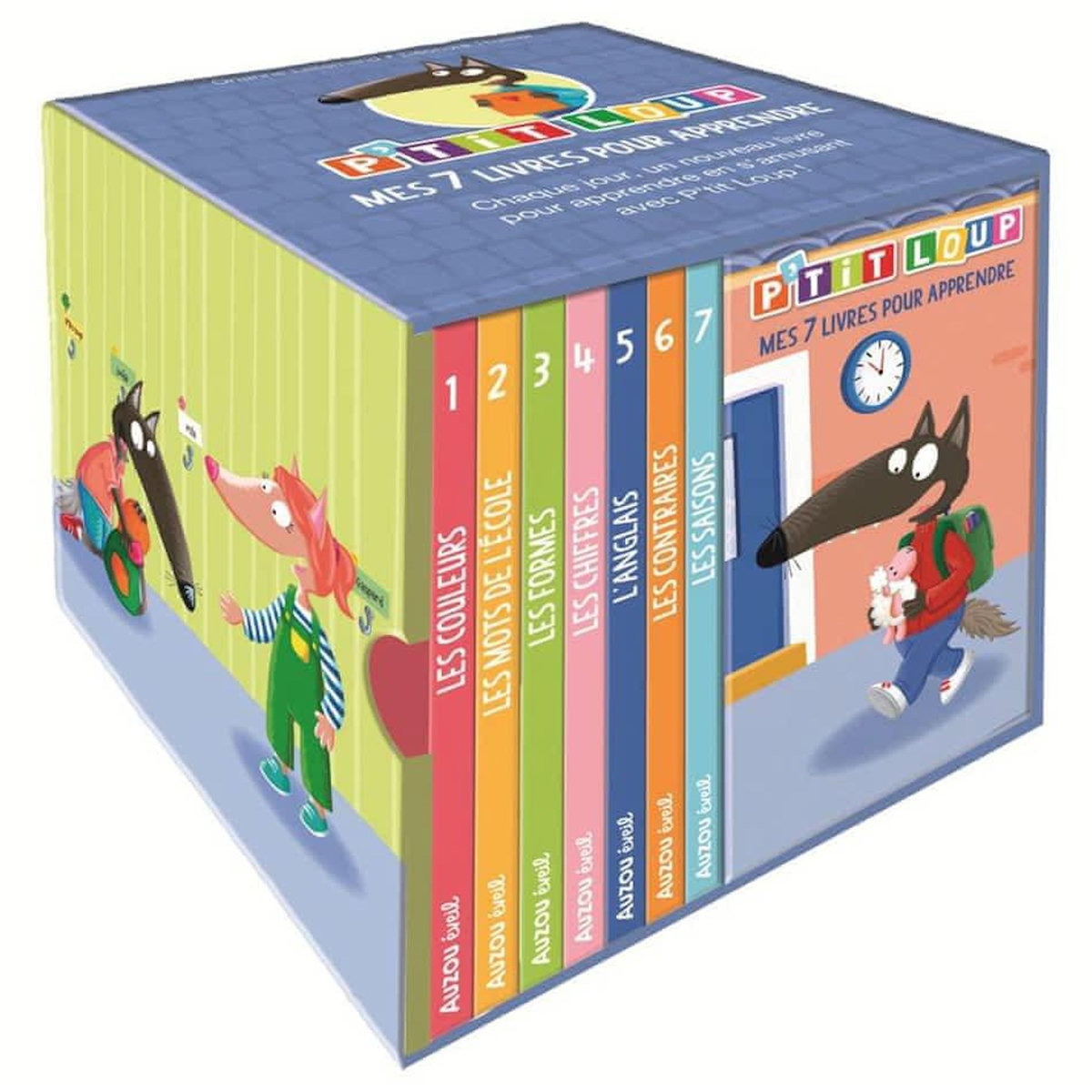 P'TIT LOUP : MES 7 LIVRES POUR APPRENDRE, Lallemand Orianne