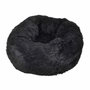 Voir la diapositive 1 : Paris Prix Coussin Rond pour Chien & Chat  Fluffy  55cm Noir
