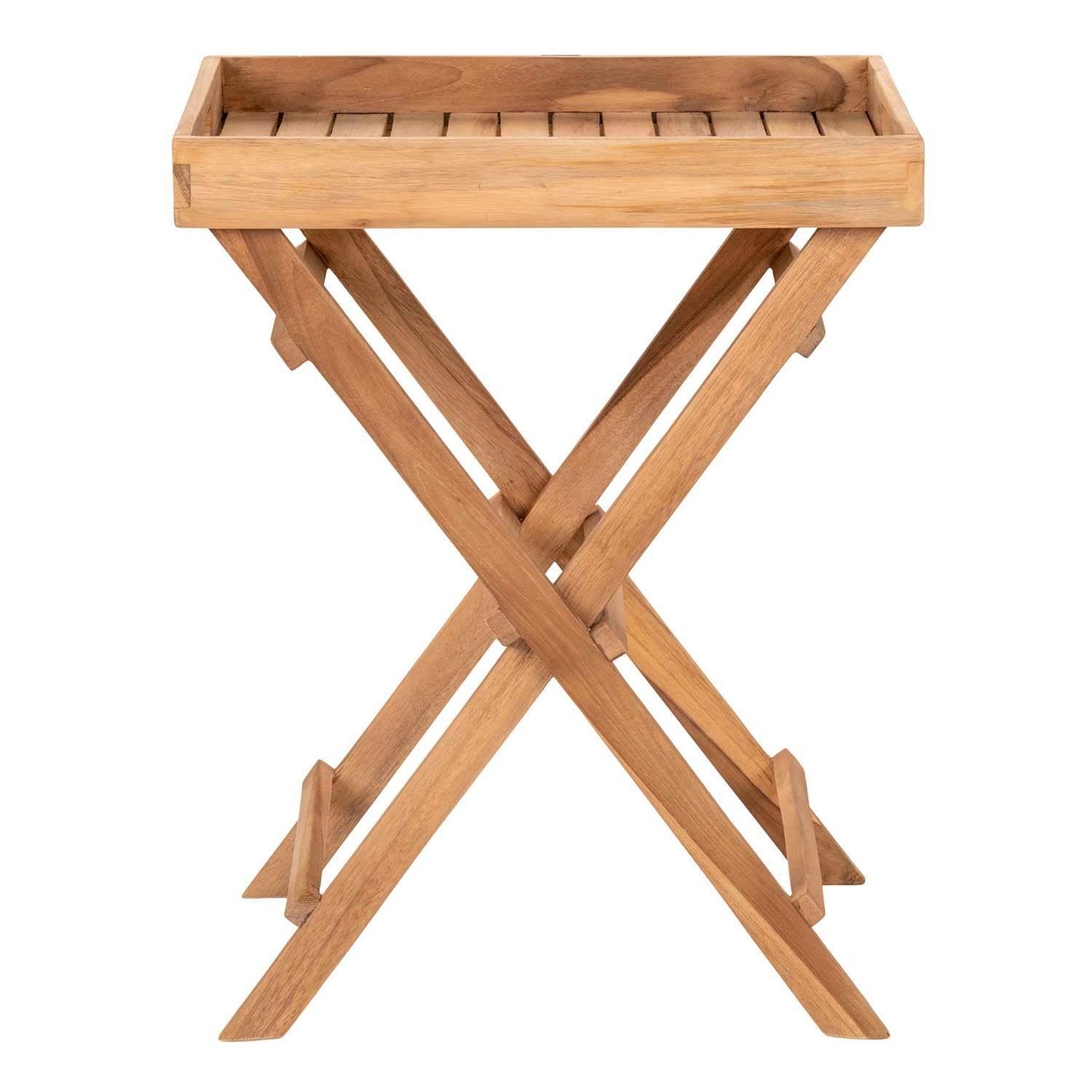 Voir la diapositive 5 : HOUSE NORDIC Table de jardin pliante RONDA avec plateau
