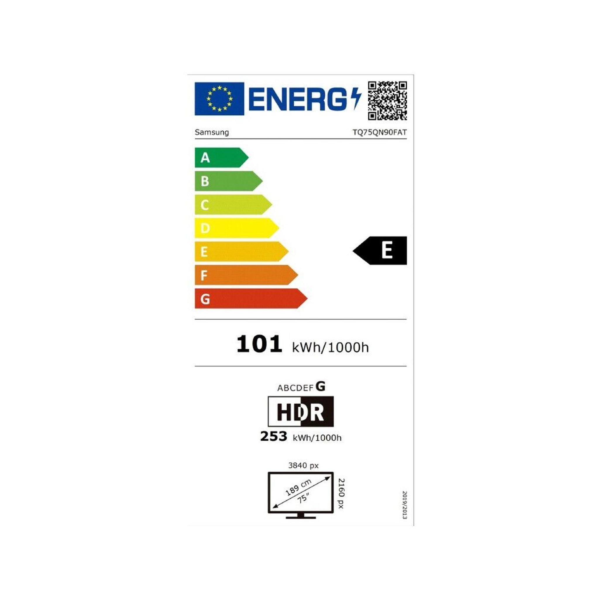 Voir la diapositive 6 : Samsung TV Mini Led NeoQLED TQ75QN90F 4K AI 2025