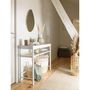 Voir la diapositive 5 : ATMOSPHERA Miroir forme organique - 40 x 60 cm - Doré