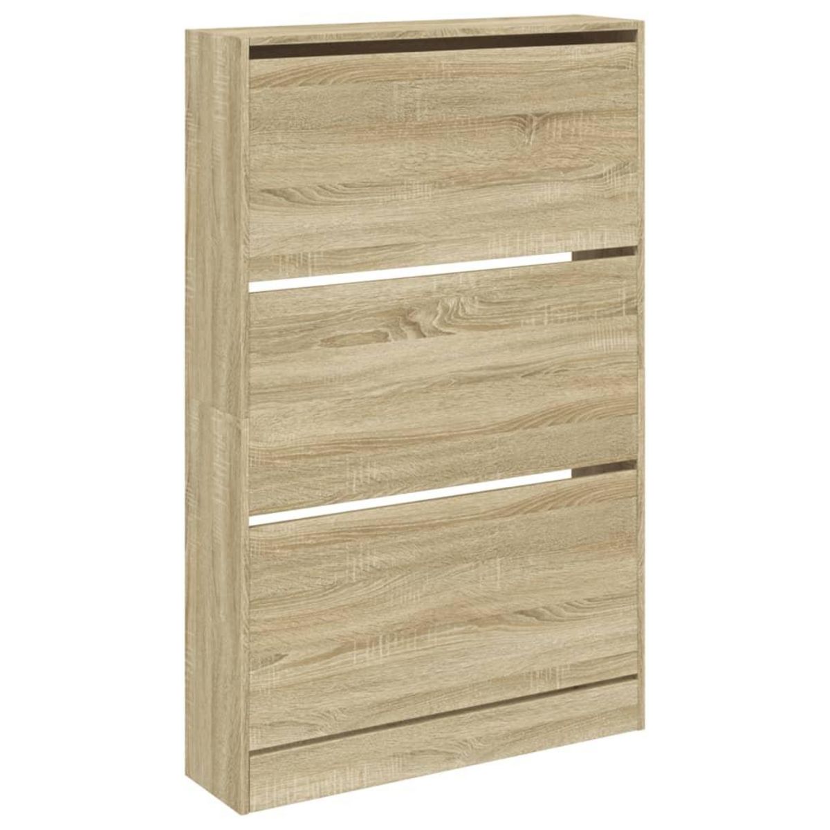VIDAXL Armoire a chaussures chene sonoma 80x21x125,5cm bois ingenierie