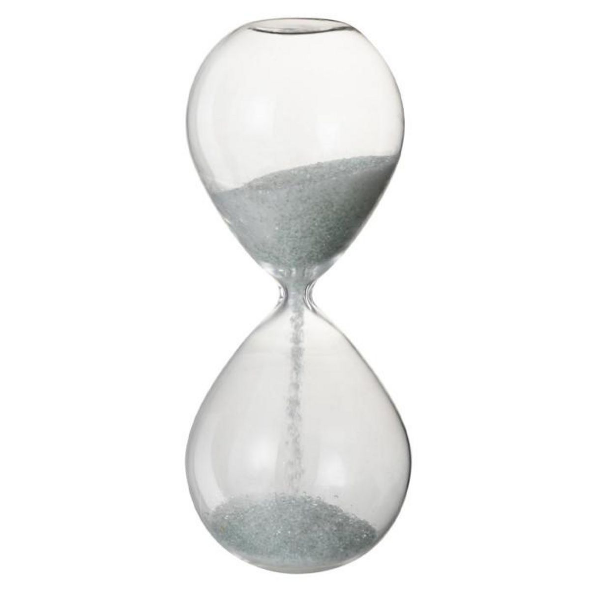Paris Prix Sablier Déco  Perles  25cm Blanc