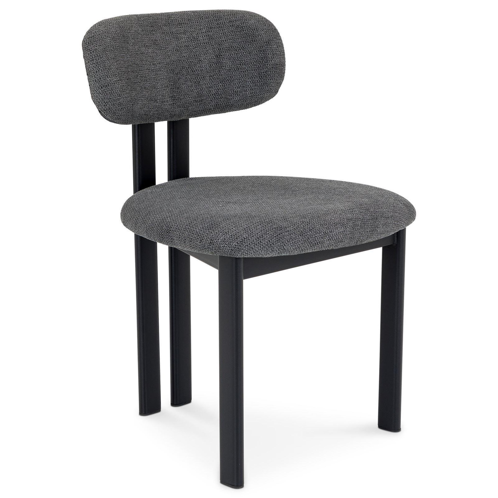 Voir la diapositive 3 : IDIMEX Lot de 2 chaises franca de salle à manger en tissu