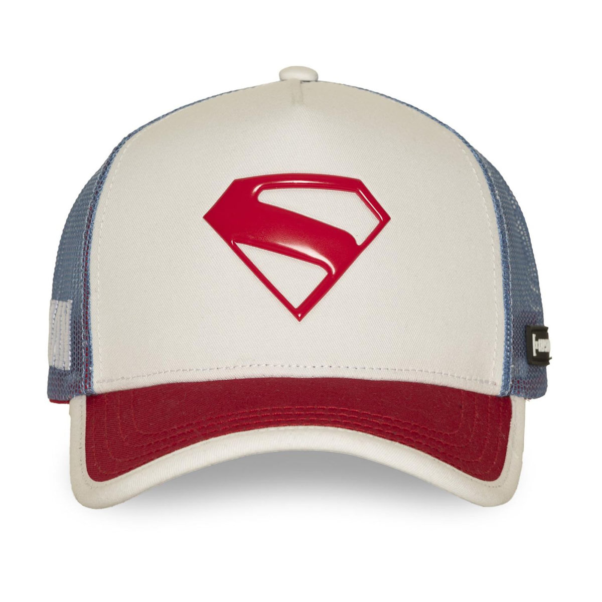 CAPSLAB Casquette  trucker avec filet et logo Dc Comics Logo