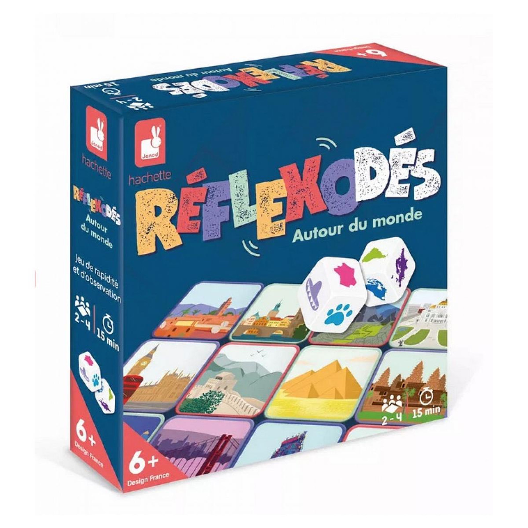 JANOD Reflexodes - Autour du monde - jeu