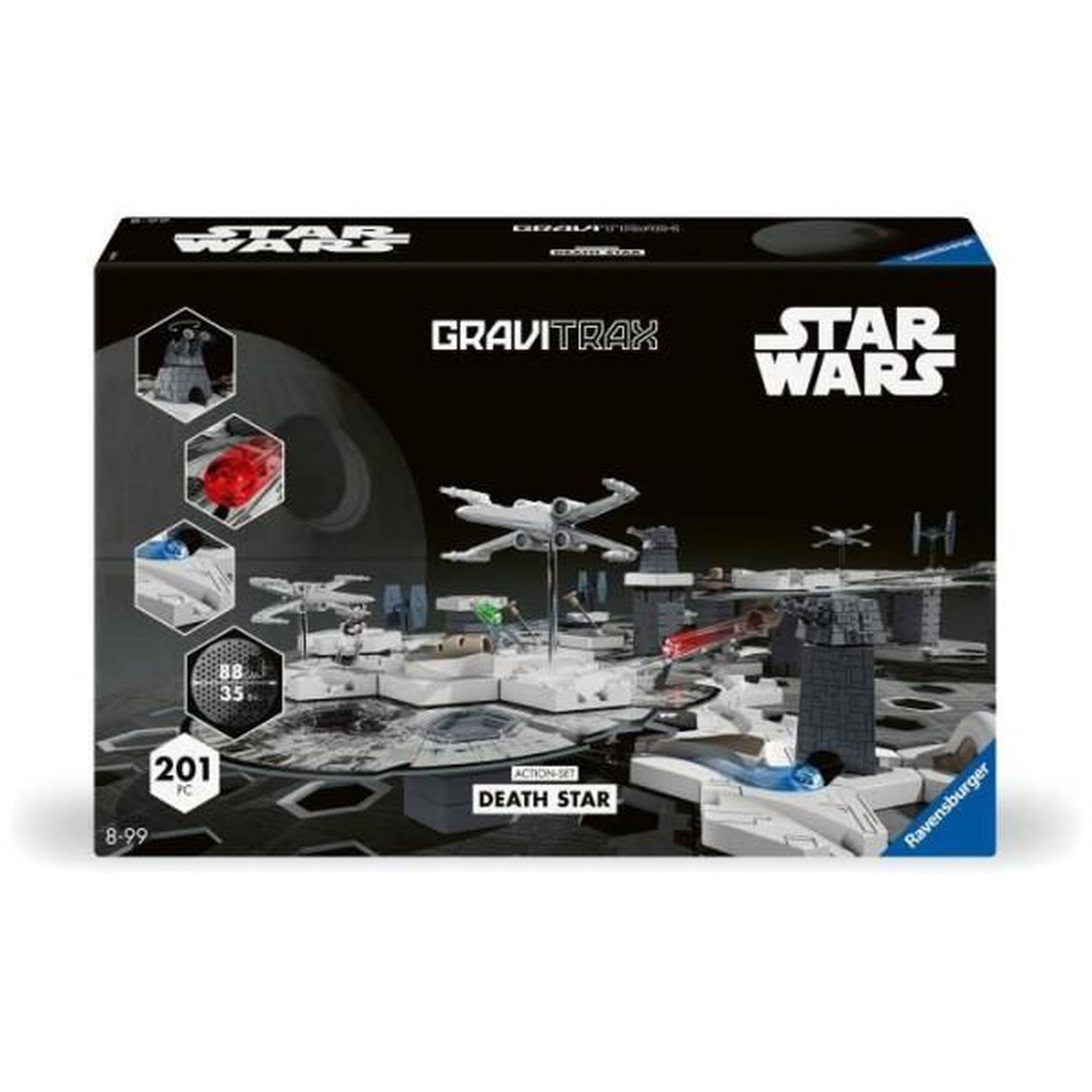RAVENSBURGER Ravensburger-gravitrax star wars set-188 pieces-circuit de billes-jeu de construction-parcours de billes-des 8 ans-23860