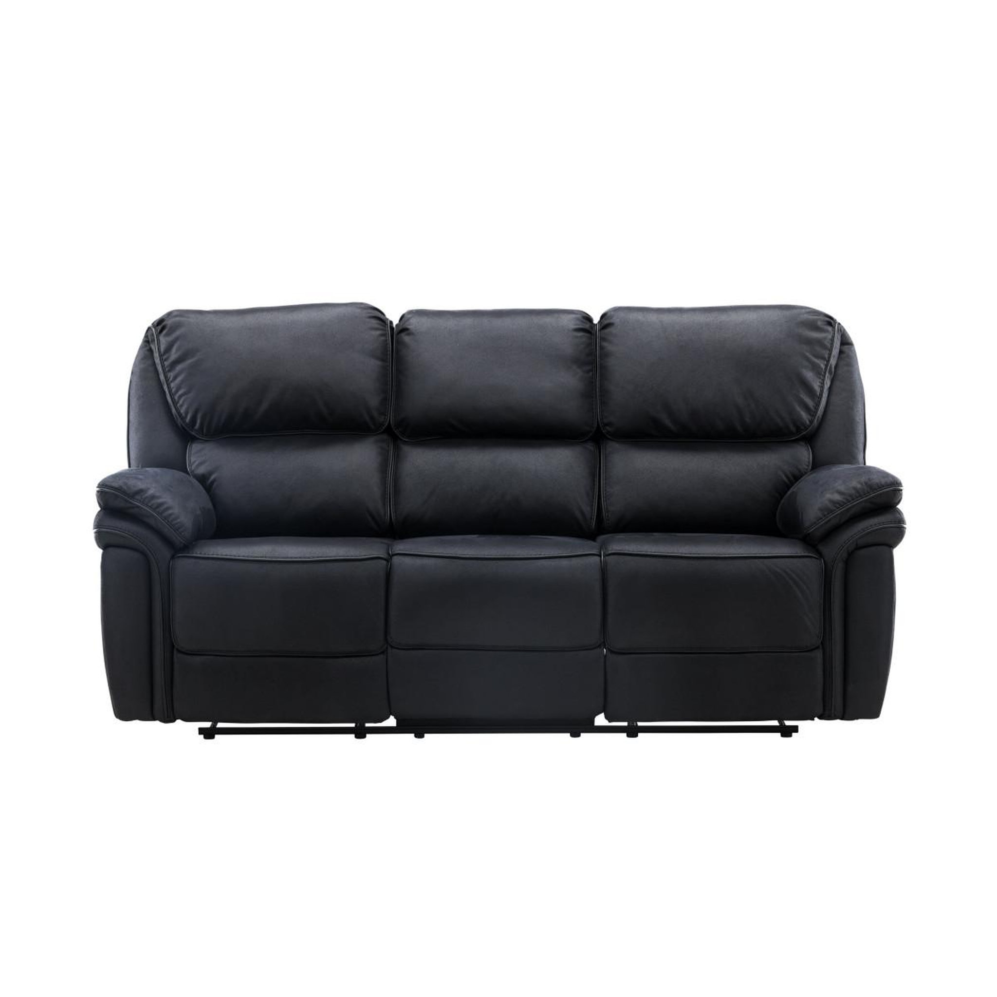 Voir la diapositive 2 : Paris Prix Canapé de relaxation 3 places  saranda  228cm noir