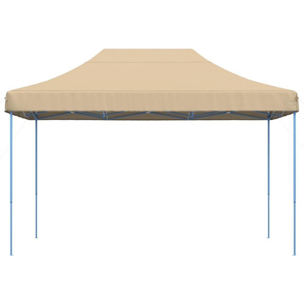 VIDAXL Tente de reception pliable escamotable beige 410x279x315 cm