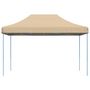 Voir la diapositive 3 : VIDAXL Tente de reception pliable escamotable beige 410x279x315 cm