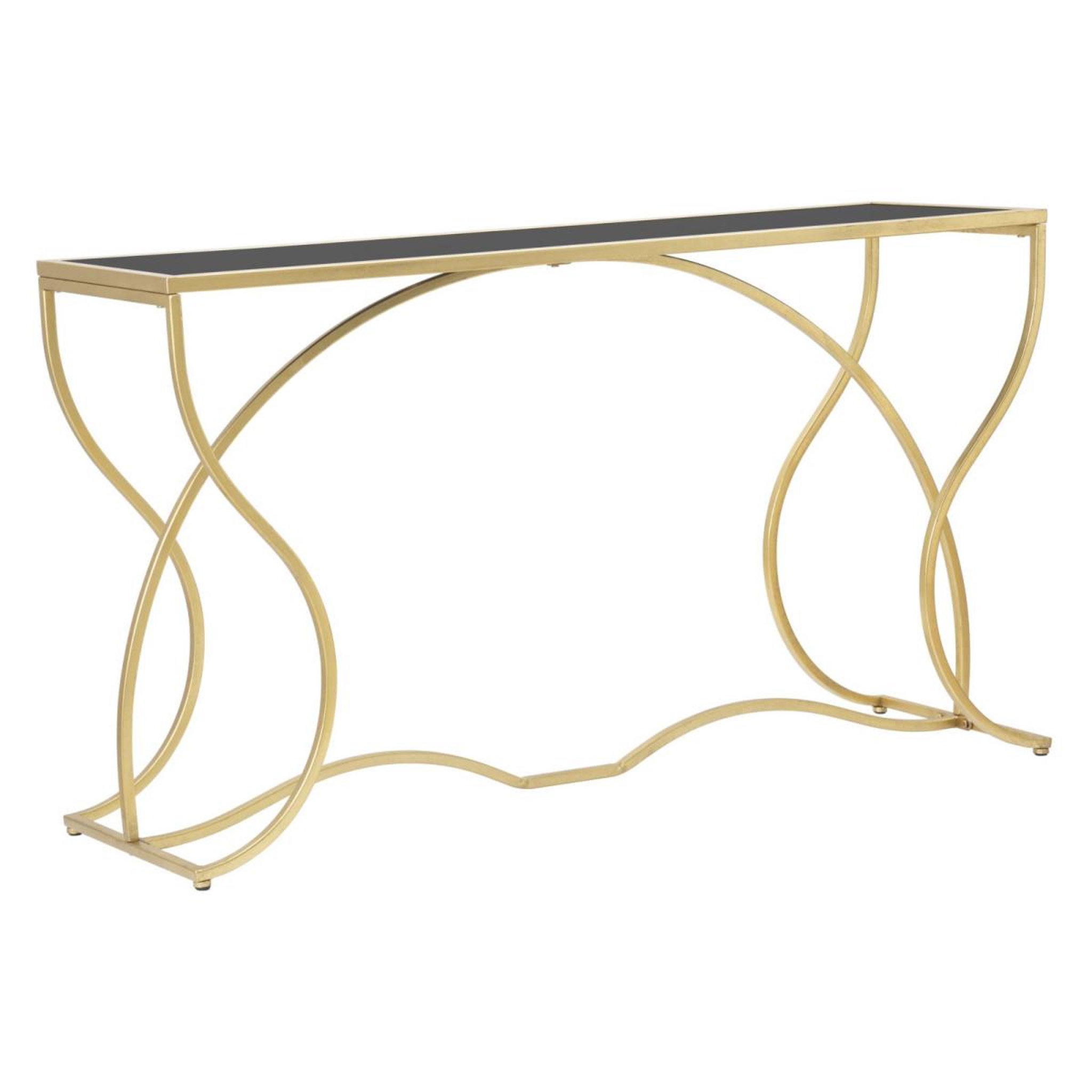 Paris Prix Console design  sunshine  130cm noir & or