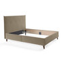 Voir la diapositive 2 : BEST MOBILIER Dali - cadre de lit - 160x200 - en velours