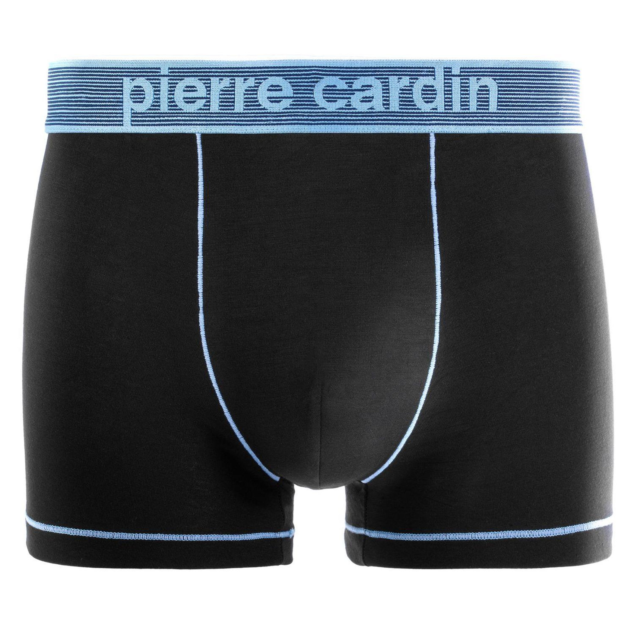 Voir la diapositive 3 : PIERRE CARDIN Lot de 4 boxers homme en viscose de bambou Dolce
