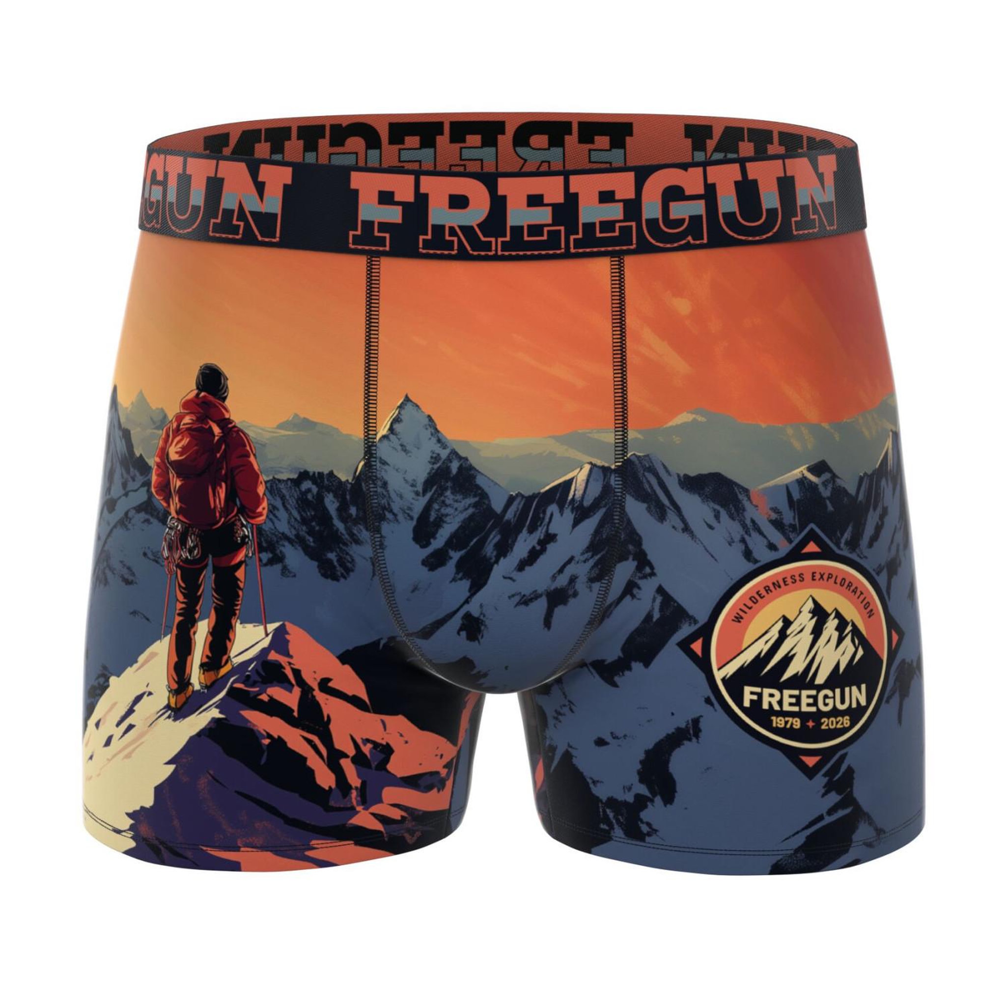 Voir la diapositive 5 : FREEGUN Lot de 3 boxers junior collection vintage winter