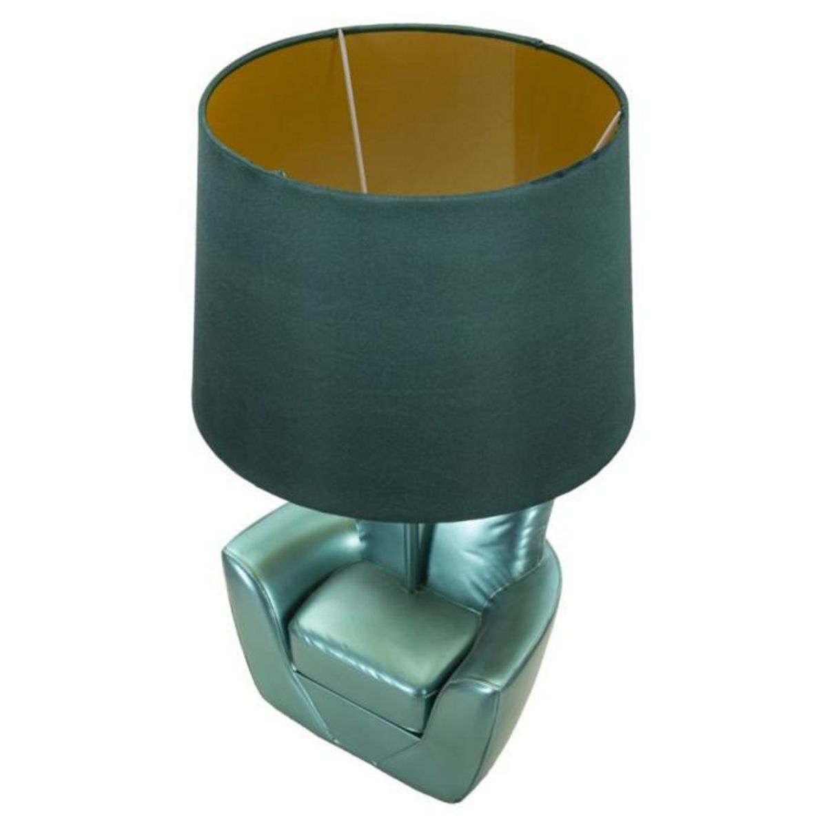 Paris Prix Lampe à Poser Déco  Midcentury  43cm Turquoise