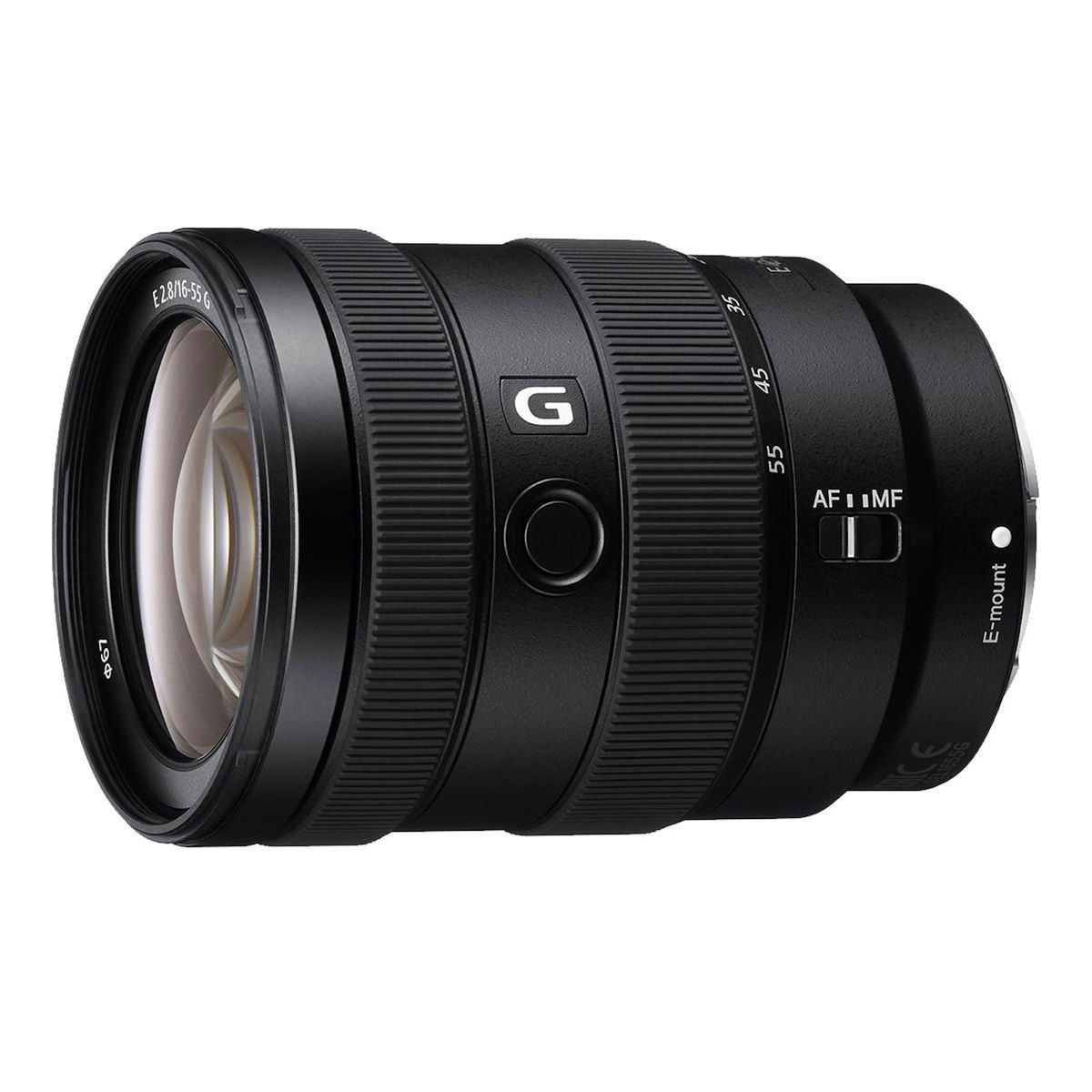 SONY Objectif hybride Sony E 16 55mm f 2.8 G noir