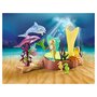PLAYMOBIL 70094 - Magic - Pavillon de corail avec dôme lumineux 
