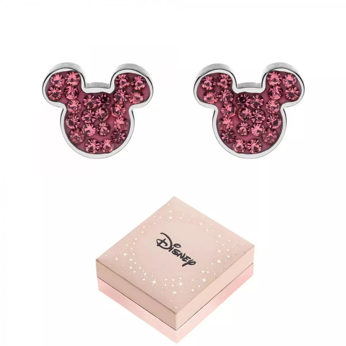 SC CRYSTAL Boucles d'oreilles Disney ornées de Cristaux scintillants - Mickey