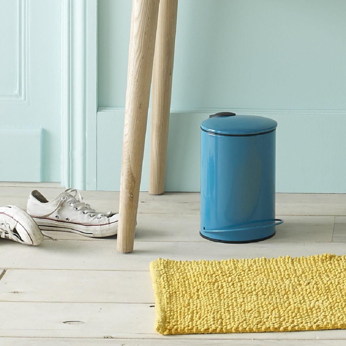 GUY LEVASSEUR Poubelle salle de bain à pédale 3L en métal