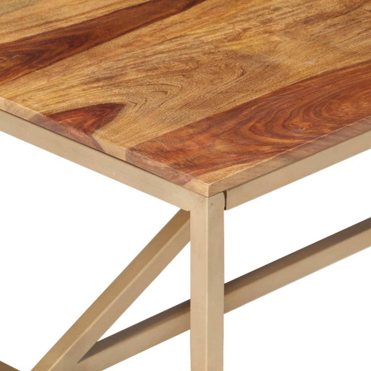 VIDAXL Table basse 120x60x40 cm Bois massif