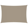 Voir la diapositive 2 : VIDAXL Voile de parasol tissu oxford rectangulaire 3x5 m taupe