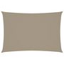 Voir la diapositive 2 : VIDAXL Voile de parasol tissu oxford rectangulaire 3x5 m taupe