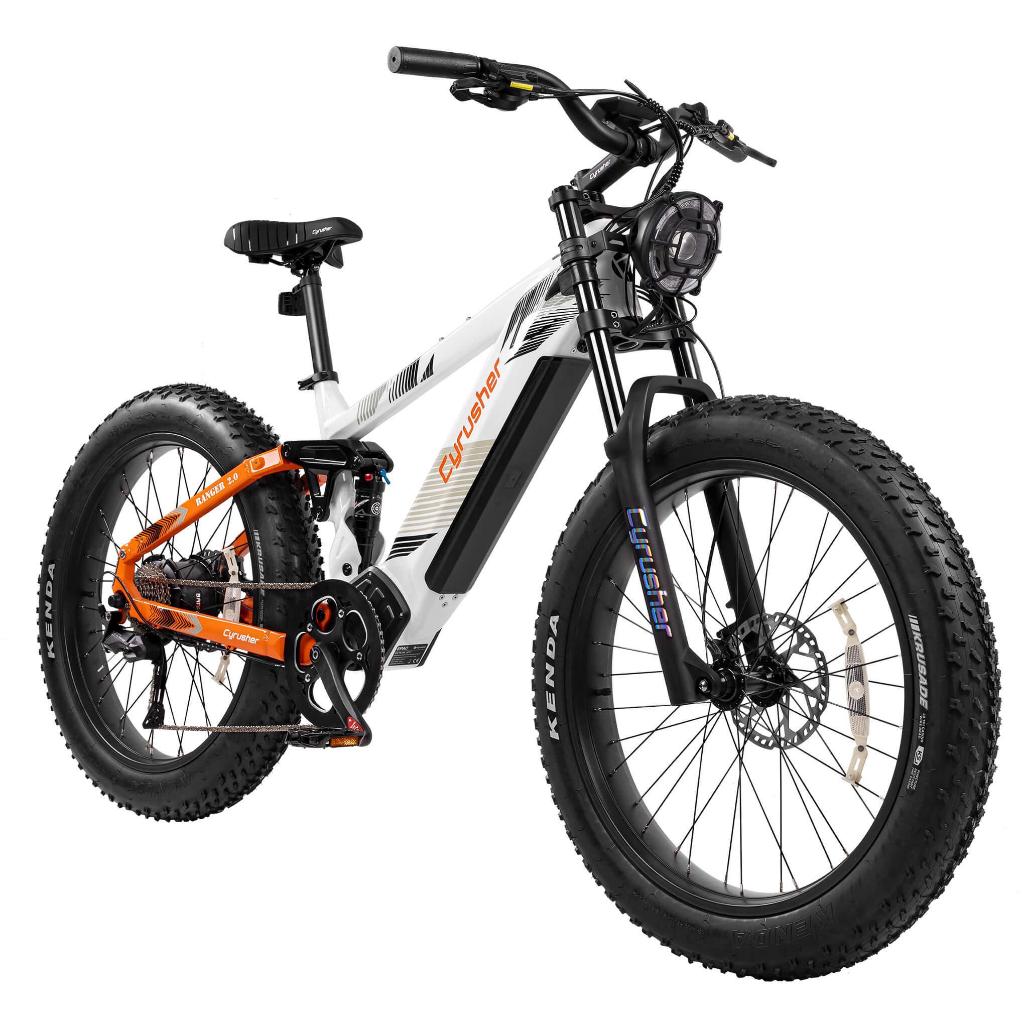 Voir la diapositive 2 : CYRUSHER VTT électrique Cyrusher Ranger 2.0 à gros pneus